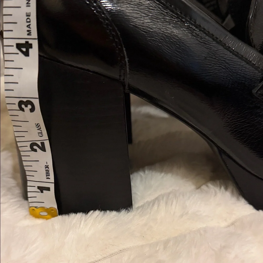 Steve Madden Shiny Black Loafers
